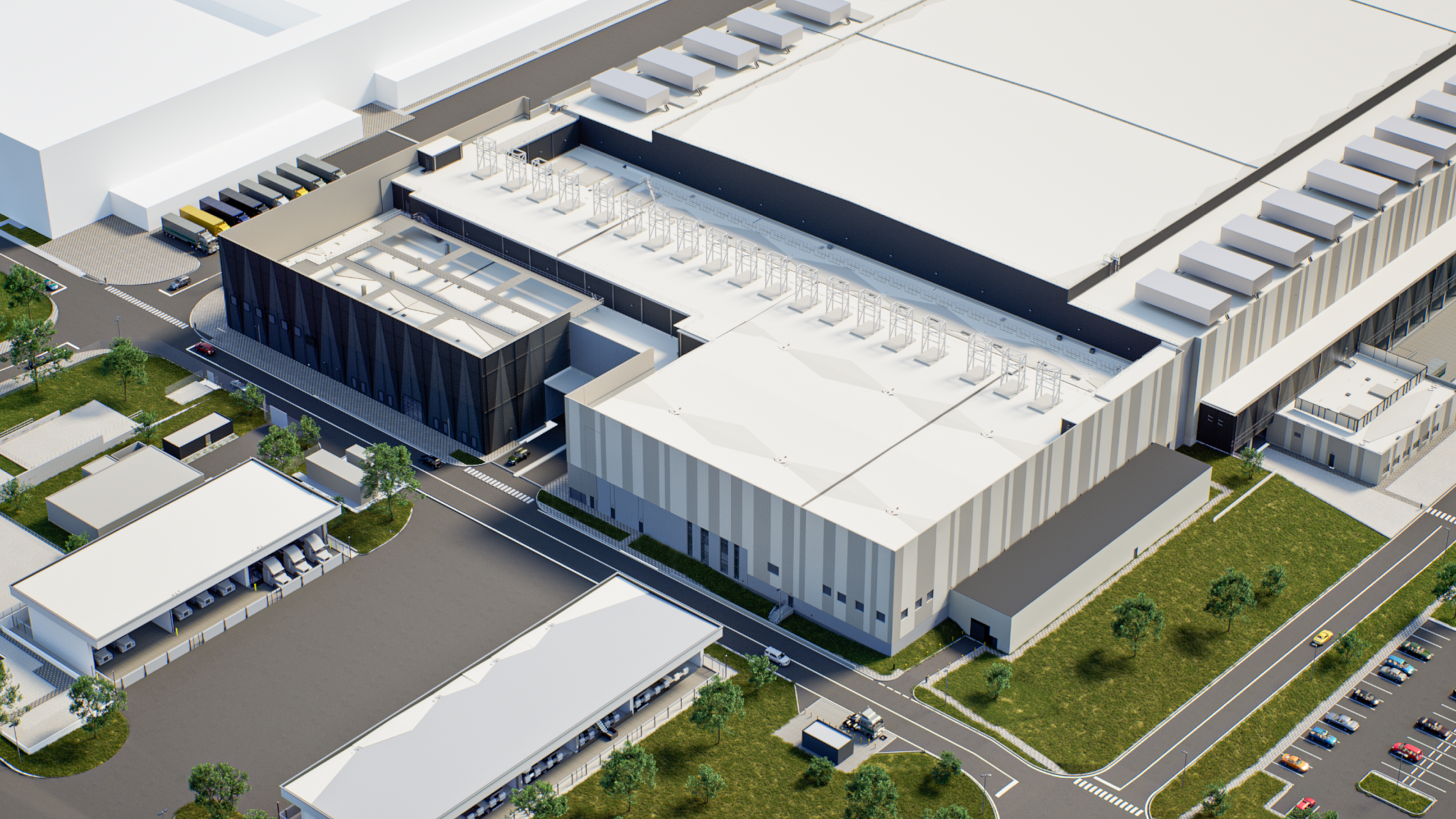 High-Tech Semiconductor Plant