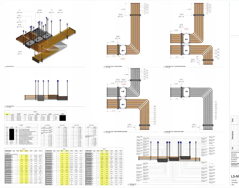 Prefabrication drawings